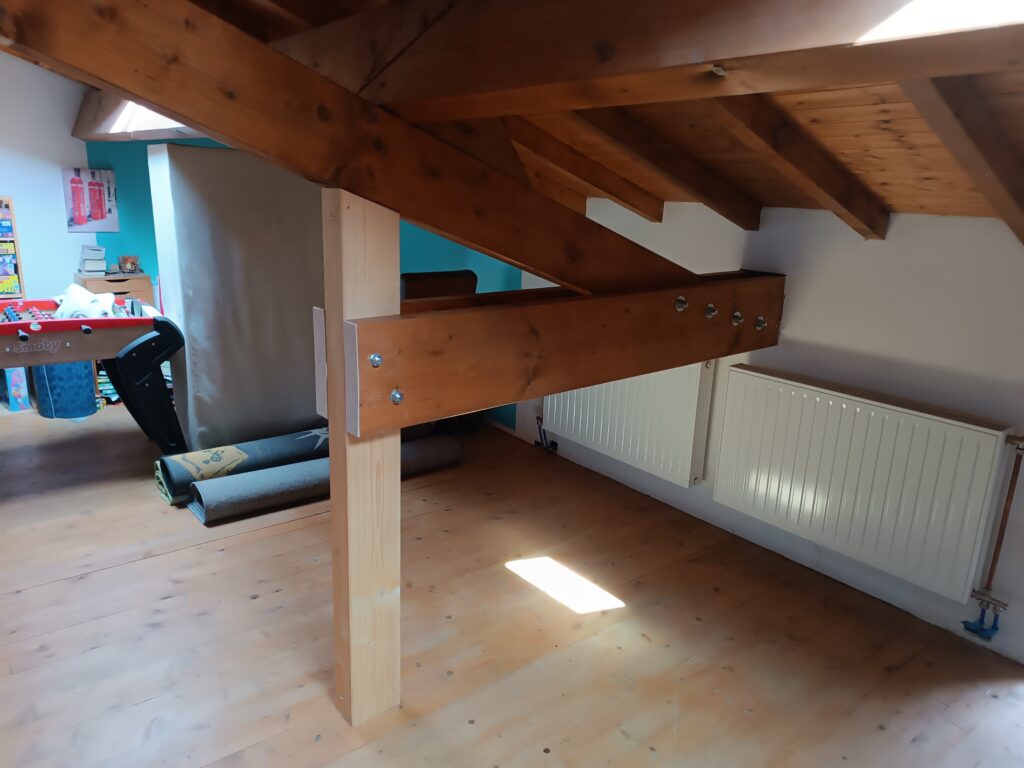 Dury Artisan Bois : Charpente > modification ferme
